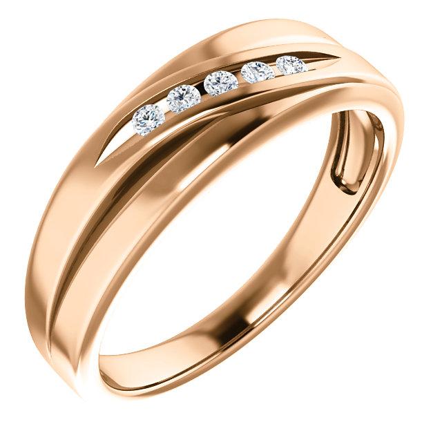 Men's Diamond Wedding Band - I Heart Moissanites