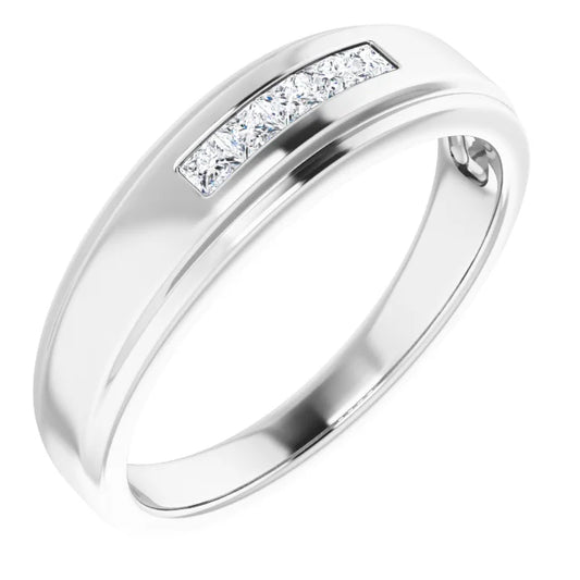 Men's Diamond Wedding Band