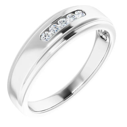 Men's Diamond Wedding Band