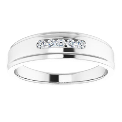 Men's Diamond Wedding Band