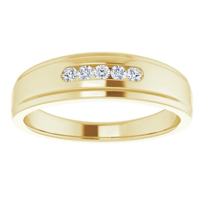 Men's Diamond Wedding Band